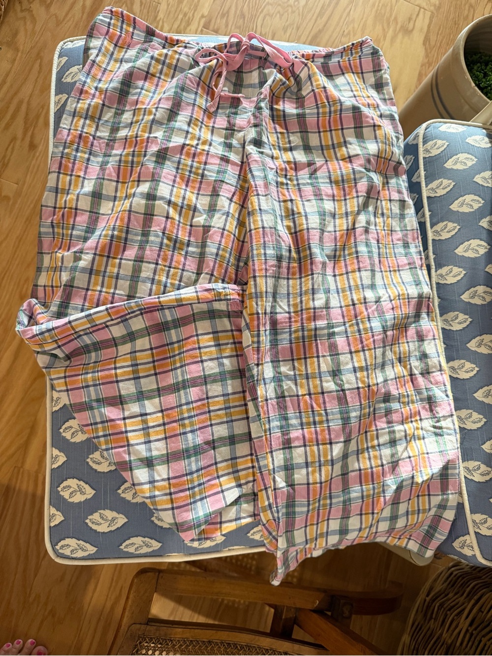 Ralph Lauren Multicolor Plaid Cotton pajama pants